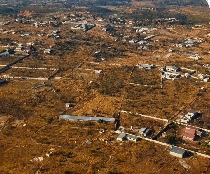 Aerial view of Zambia properties